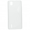 Funda Mooster Huawei Ascend P2 blanca tpu