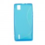 Funda Mooster Huawei Ascend P2 azul tpu