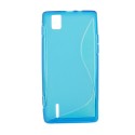 Funda Mooster Huawei Ascend P2 azul tpu