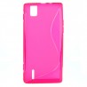Funda Mooster Huawei Ascend P2 fucsia tpu