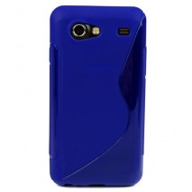Funda Mooster Samsung I9070 Galaxy S Advance azul tpu