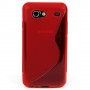 Funda Mooster Samsung i9070 Galaxy S Advance roja tpu