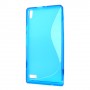 Funda Mooster Huawei Ascend P6 azul tpu