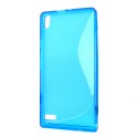 Funda Mooster Huawei Ascend P6 azul tpu