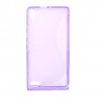 Funda Mooster Huawei Ascend P6 lila tpu
