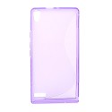 Funda Mooster Huawei Ascend P6 lila tpu