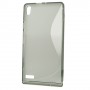 Funda Mooster Huawei Ascend P6 gris tpu