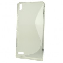 Funda Mooster Huawei Ascend P6 transparente tpu