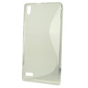 Funda Mooster Huawei Ascend P6 transparente tpu