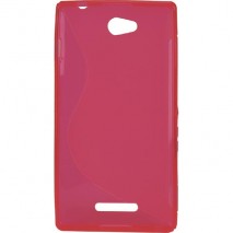 Funda Mooster Sony Xperia C fucsia tpu