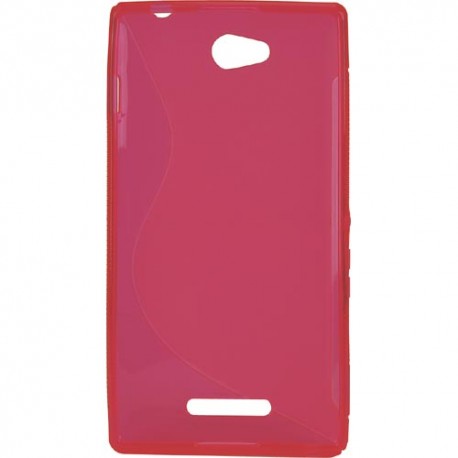 Funda Mooster Sony Xperia C fucsia tpu