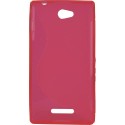 Funda Mooster Sony Xperia C fucsia tpu