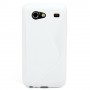 Funda Mooster Samsung I9070 Galaxy S Advance blanca tpu