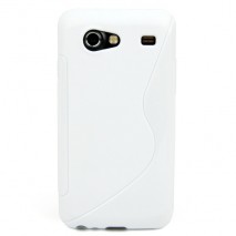 Funda Mooster Samsung I9070 Galaxy S Advance blanca tpu