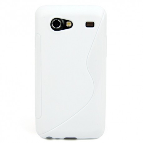 Funda Mooster Samsung I9070 Galaxy S Advance blanca tpu