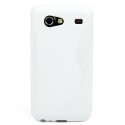 Funda Mooster Samsung I9070 Galaxy S Advance blanca tpu