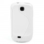 Funda Mooster Samsung S5570 Galaxy Mini blanca tpu
