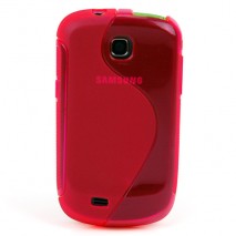 Funda Mooster Samsung S5570 Galaxy Mini rosa tpu