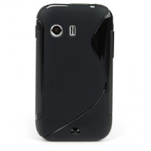 Funda Mooster Samsung S5360 Galaxy Y negra tpu