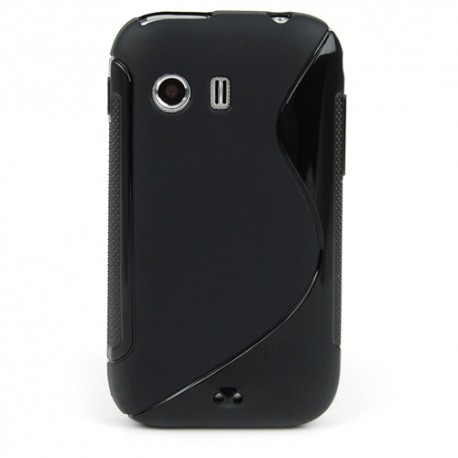 Funda Mooster Samsung S5360 Galaxy Y negra tpu