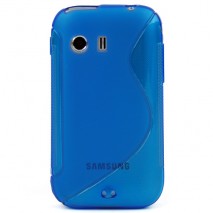 Funda Mooster Samsung Galaxy Y S5360 azul tpu
