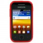 Funda Mooster Samsung S5360 Galaxy Y roja tpu