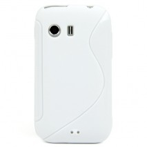 Funda Mooster Samsung S5360 Galaxy Y blanca tpu