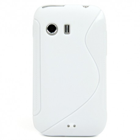 Funda Mooster Samsung S5360 Galaxy Y blanca tpu