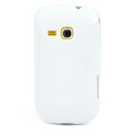 Funda Mooster Samsung Galaxy Mini 2 S6500 blanca tpu