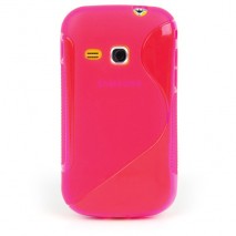 Funda Mooster Samsung Galaxy Mini 2 S6500 rosa tpu