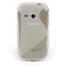 Funda Mooster Samsung  Galaxy Mini 2 S6500 transparente tpu
