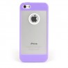 Carcasa Mooster iPhone 5 lila transparente