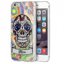 Carcasa Crystal Colección Skull Fancy Iphone 6 Azul Moxie