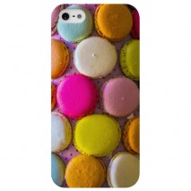 Carcasa Bumper Blanco Colección Sweet Macarons Iphone 5 Moxie