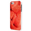 Carcasa Bumper Blanco Colección Sweet Strawerry Iphone 5 Moxie
