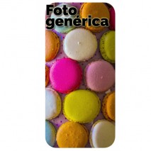 Carcasa Bumper Blanco Colección Sweet Macarons Iphone 6 Moxie