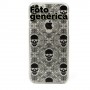 Carcasa Plexiglass Colección Skull Multiple Negro Samsung Core Prime Moxie