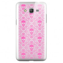 Carcasa Plexiglass Colección Skull Multiple Fucsia Samsung Galaxy Grand Prime