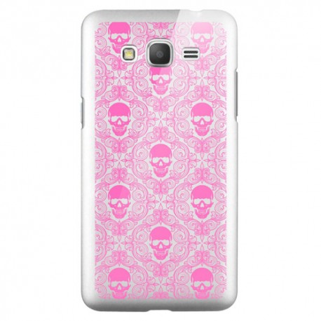 Carcasa Plexiglass Colección Skull Multiple Fucsia Samsung Galaxy Grand Prime