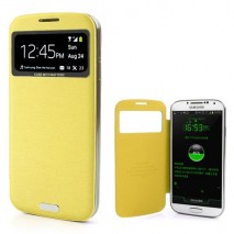 Funda con bateria incorporada 2400 mAh Samsung Galaxy S4 I9500 amarilla