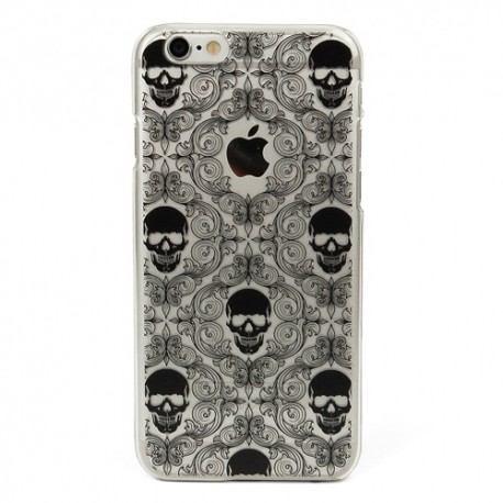 Carcasa Plexiglass Colección Skull Multiple Negro Iphone 5s Moxie