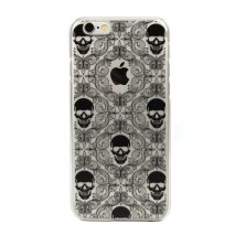 Carcasa Plexiglass Colección Skull Multiple Negro Iphone 6 Moxie