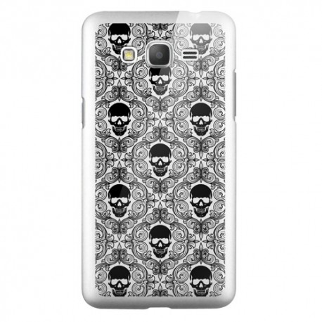 Carcasa Plexiglass Colección Skull Multiple Negro Samsung Galaxy Grand Prime