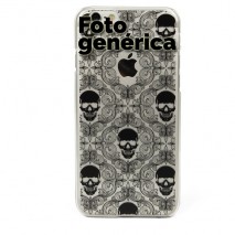 Carcasa Plexiglass Colección Skull Multiple Negro Samsung Galaxy S6 Moxie
