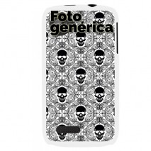 Carcasa  Blanca Colección Skull Multiple negro Iphone 6 Moxie