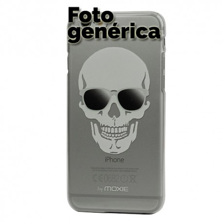 Carcasa Plexiglass Colección Skull Glass Iphone 5 Blanco Moxie