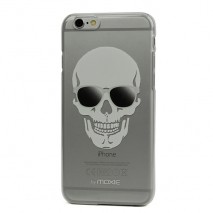 Carcasa Plexiglass Colección Skull Glass Iphone 6 Blanco Moxie