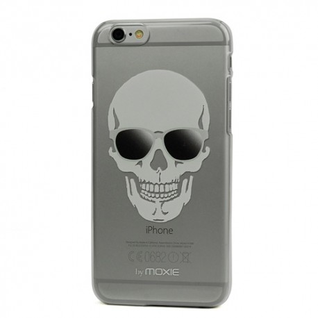Carcasa Plexiglass Colección Skull Glass Iphone 6 Blanco Moxie