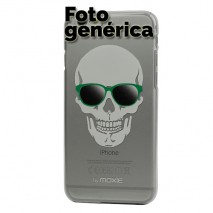 Carcasa Plexiglass Colección Skull Glass Iphone 5c Verde Moxie