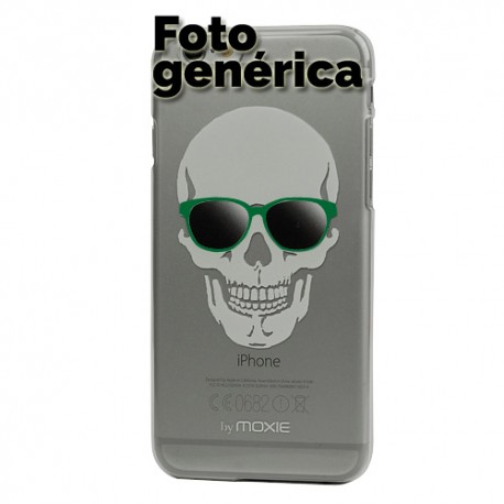 Carcasa Plexiglass Colección Skull Glass Iphone 5c Verde Moxie